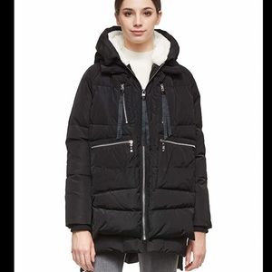 The Amazon Coat Orolay Thickened Down Jacket Black
